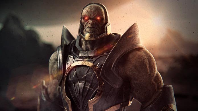 Liga de la Justicia Snyder corta imágenes jóvenes de Darkseid
