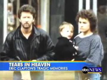 La cadena estadounidense ABC ofrece un reportaje sobre la famosa canción y lo ilustra con una imagen de Eric Clapton, Lory Del Santo y Conor.