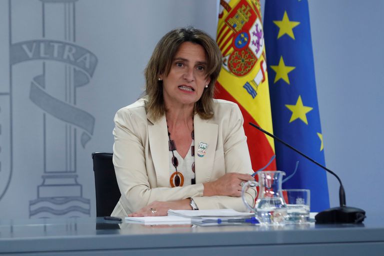 La vicepresidenta y ministra de Transición Ecológica, Teresa Ribera.