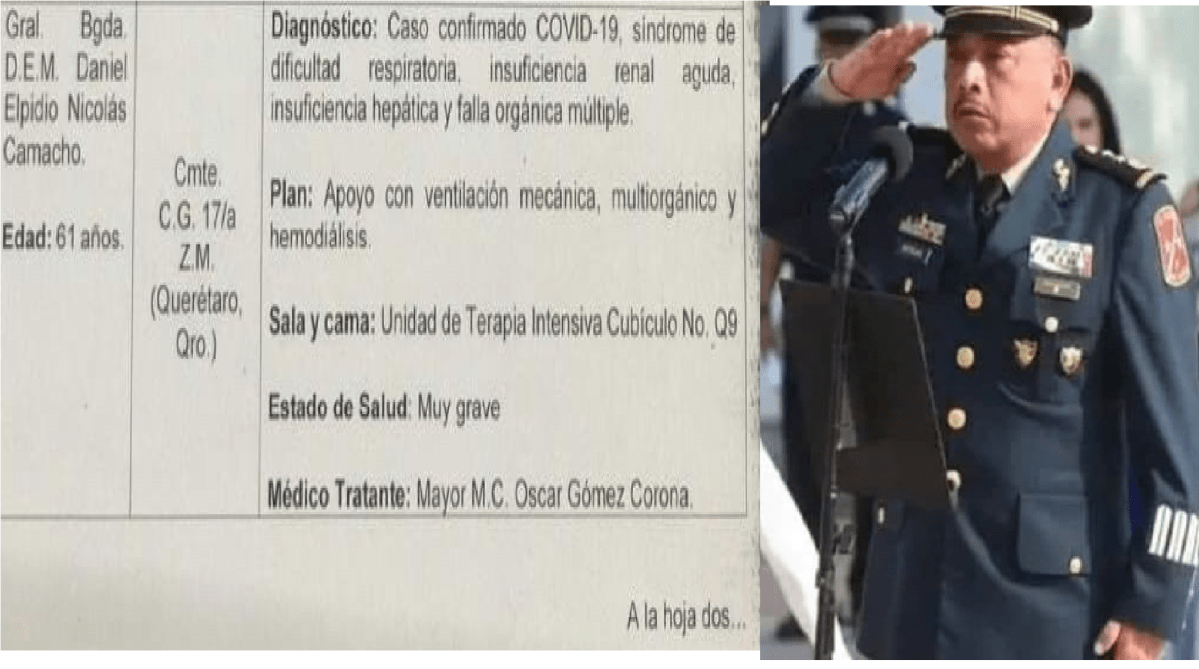 Desmiente SEDENA muerte del General de la zona militar de Querétaro, mintió Reforma