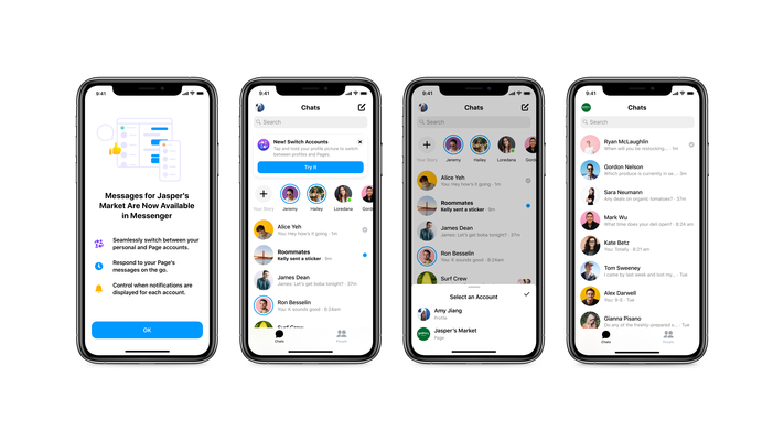 Las empresas en Facebook ahora pueden responder a los clientes en Messenger