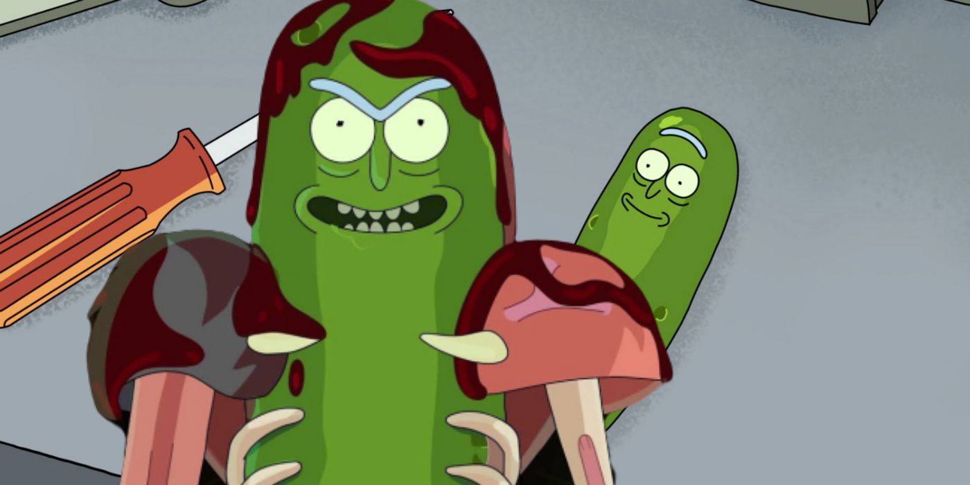 Rick y Morty: por qué Rick se convirtió en un pepinillo