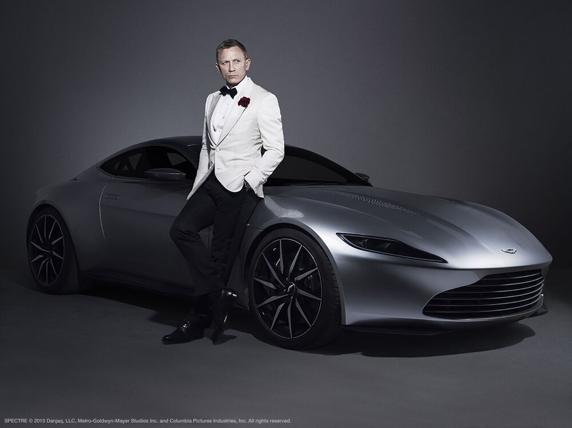 Aston Martin DB10. Daniel Craig. 'Spectre' (2015)