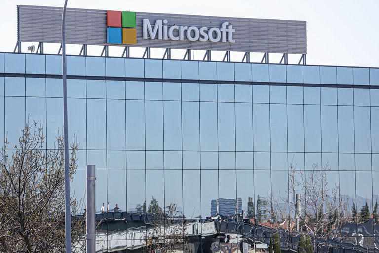 Sede española de Microsoft en La Finca Business Park en Pozuelo de Alarcón, Madrid.