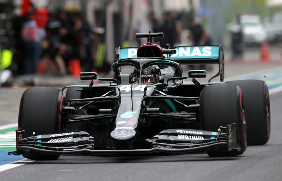 Lewis Hamilton, en el GP de Austria de F1 2020
