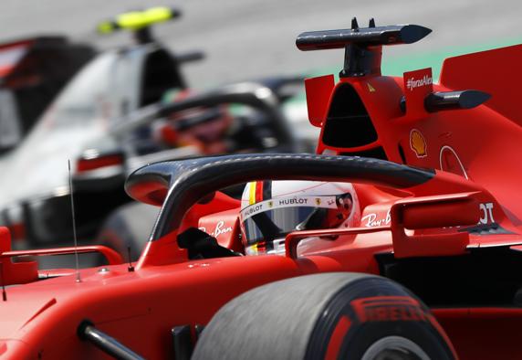 Vettel, en la clasificación del GP de Austria de F1 2020