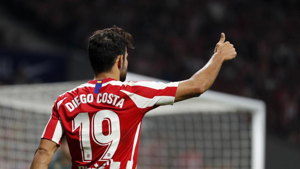 Costa, al Real Madrid (2018), a los 49 segundos
