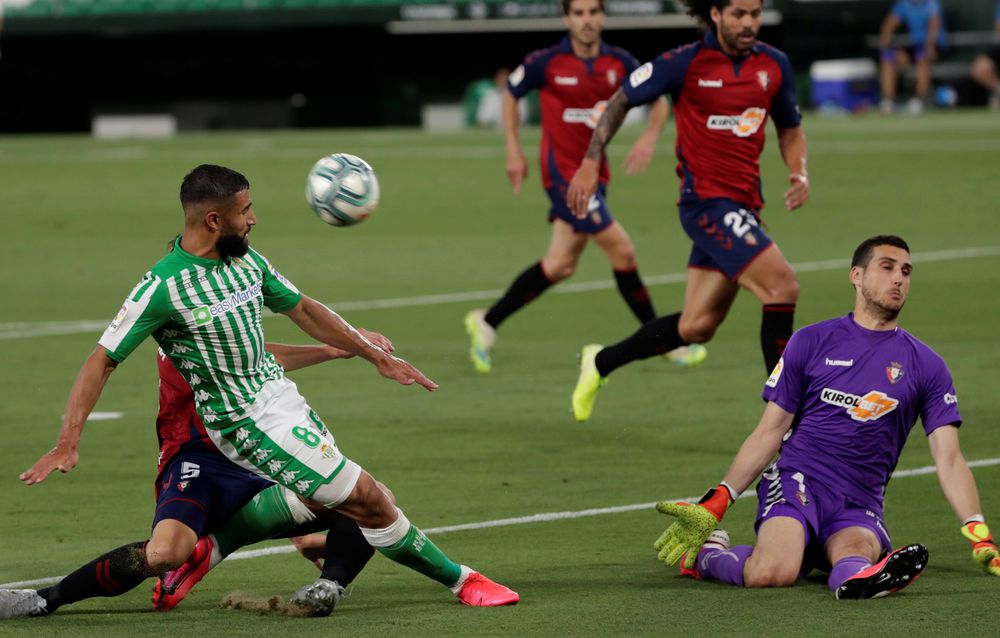 El Betis disfruta ante Osasuna