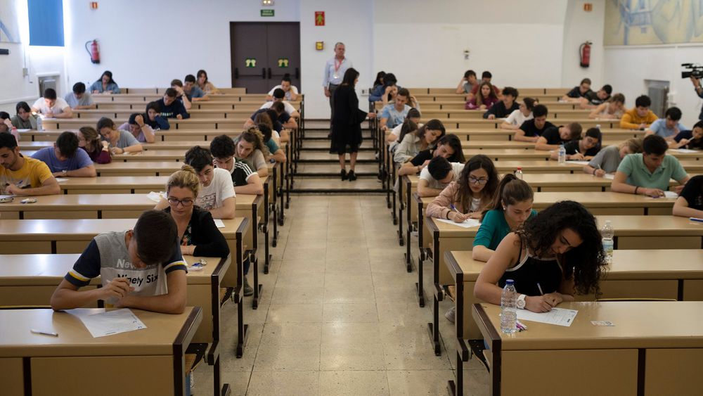 Triple error en el examen de Historia de España de la EvAU en Madrid