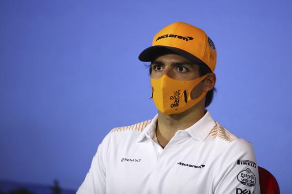 Carlos Sainz, antes del GP de Estiria de F1 2020