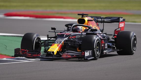 Max Verstappen, en Silverstone