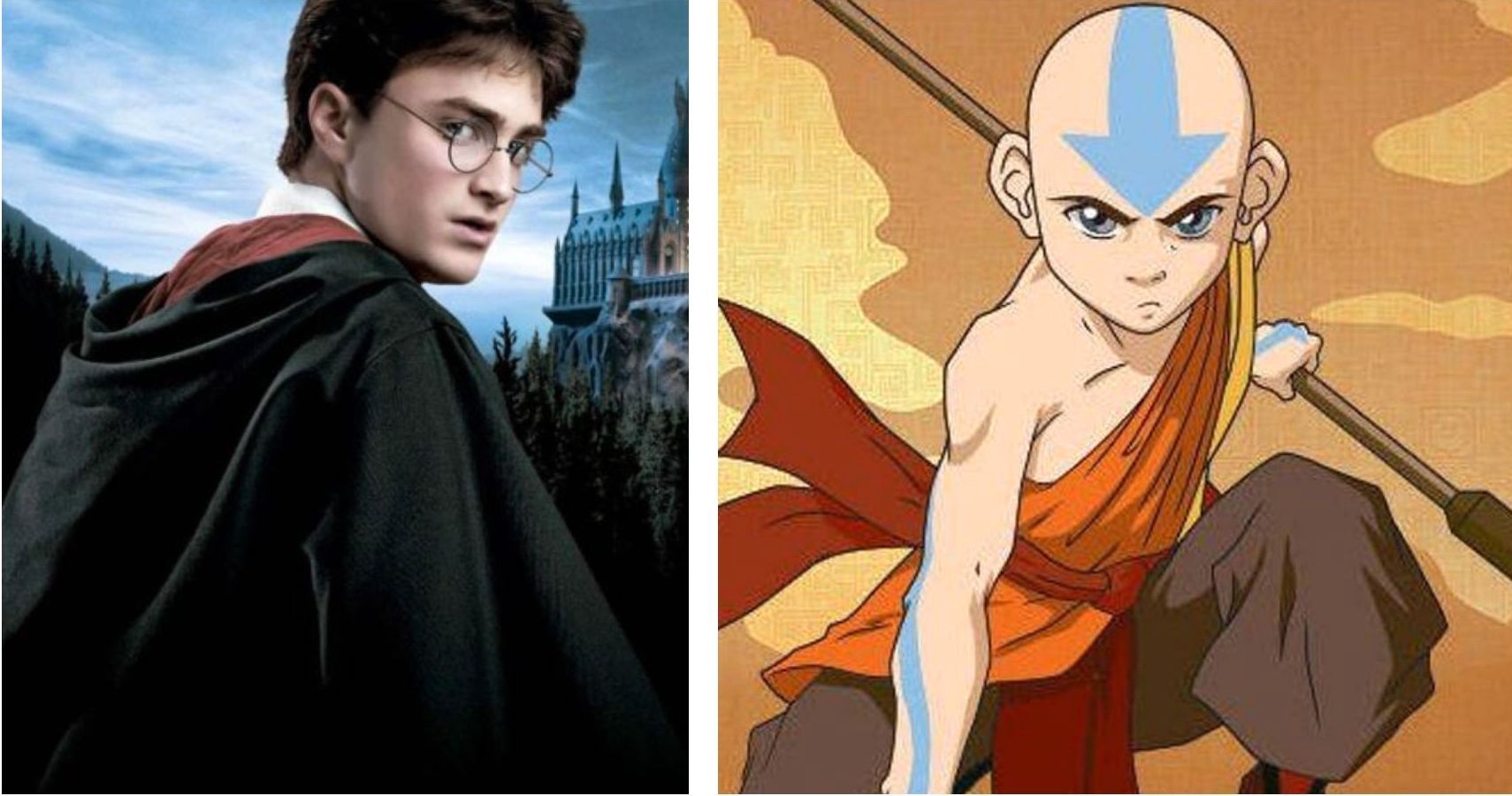 5 formas en que Harry Potter y Aang son similares (y 5 formas en que son completamente diferentes)