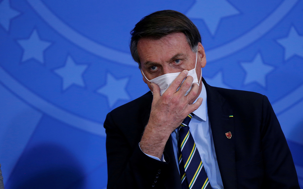 Bolsonaro mantiene planes de viaje pese a tener “moho” en los pulmones