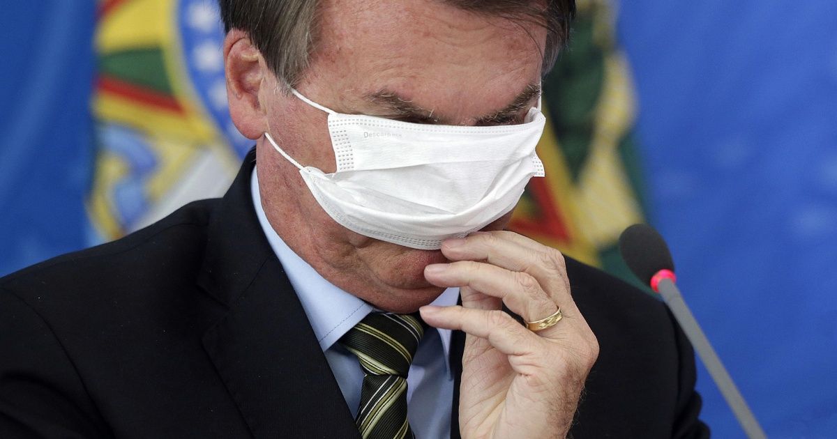 Coronavirus: Bolsonaro se hizo un segundo test y volvió a dar positivo