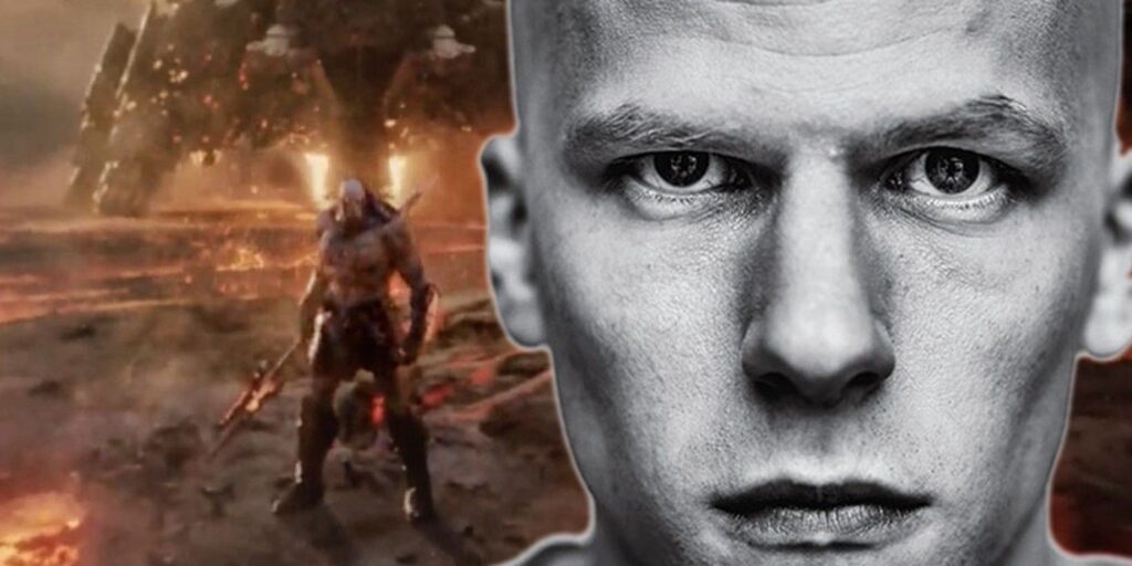 El actor Darkseid de la Liga de la Justicia no filmó con Luthor de Eisenberg