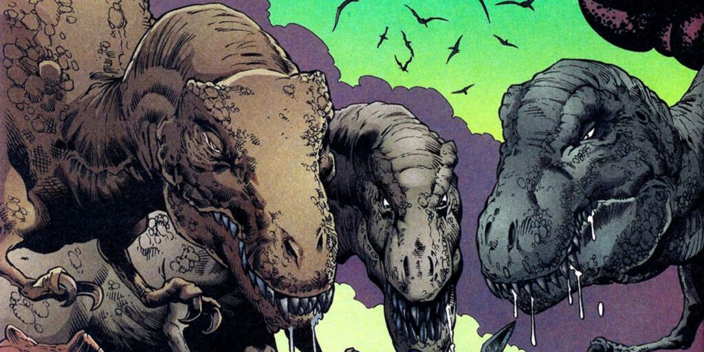 En el universo de DC, los dinosaurios fueron asesinados por [SPOILER]