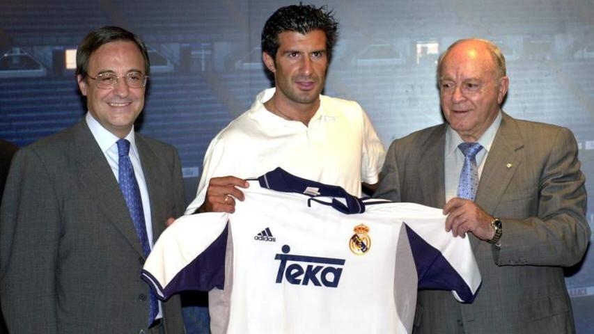 Figo también recuerda su fichaje por el Madrid