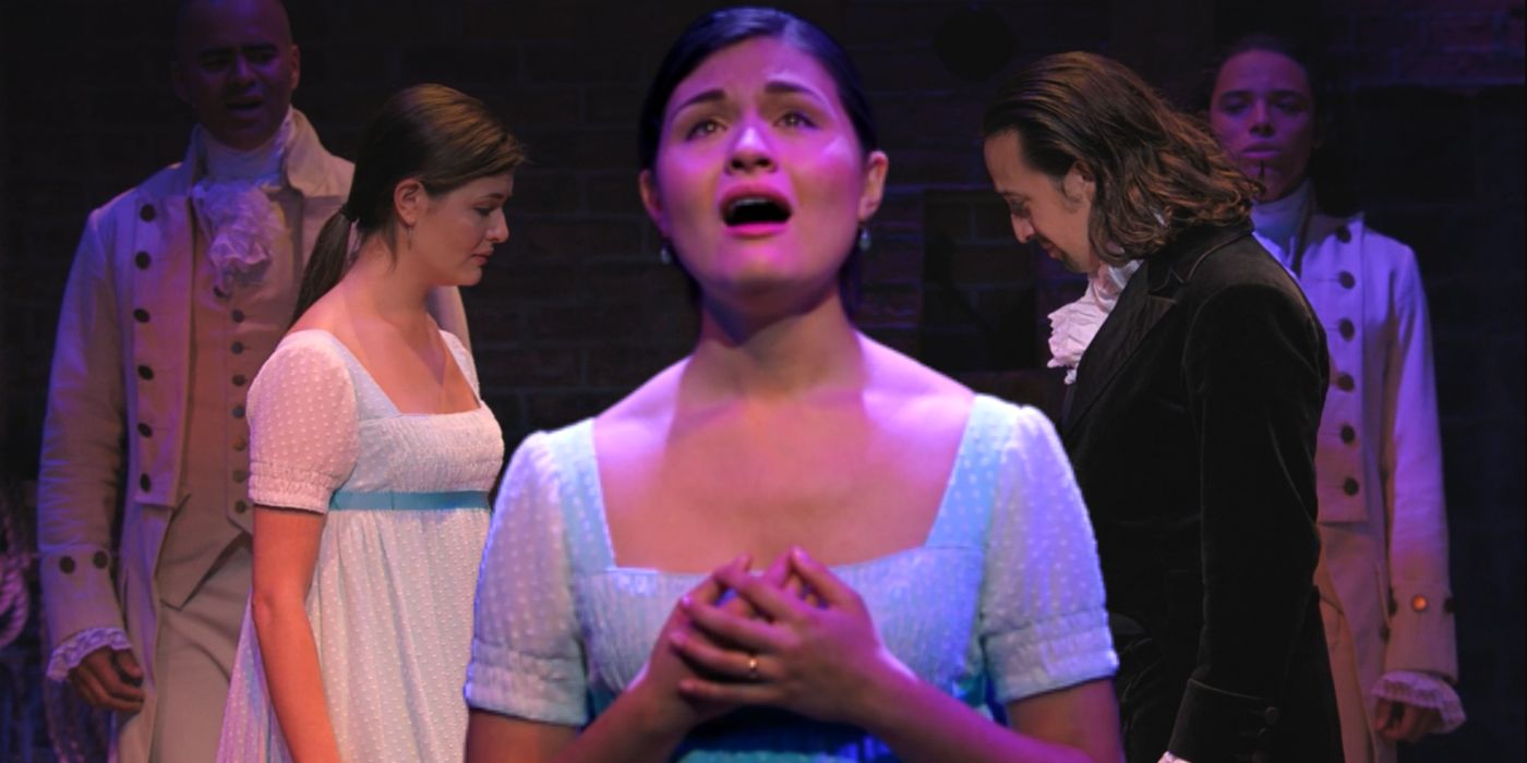 Hamilton: ¿Por qué Eliza jadea al final del musical? Screen Rant