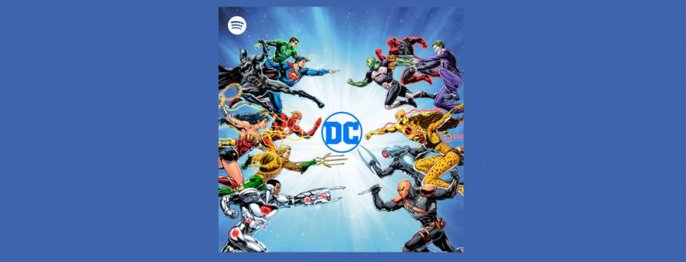 Acuerdo entre Spotify, WB y DC Comics.