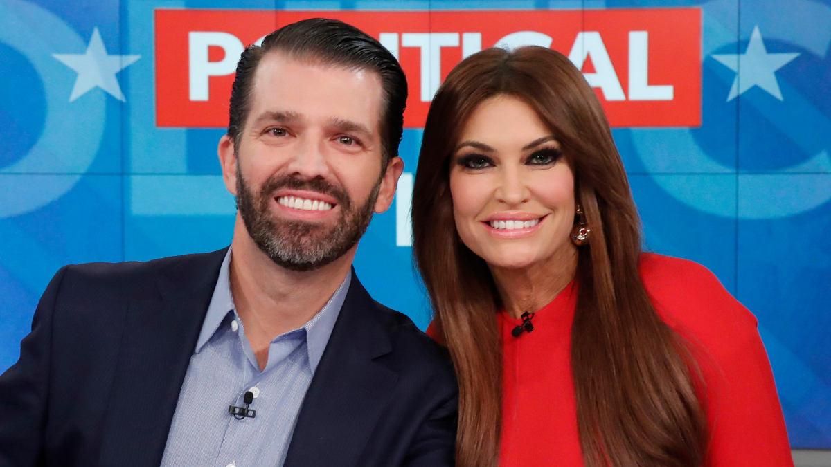 La novia de Trump Jr. da positivo a COVID-19 previo al evento en Monte Rushmore