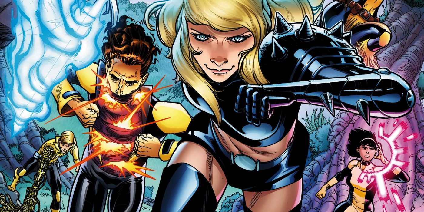 Nuevos mutantes se convierten en el equipo de Marvel Comics al final