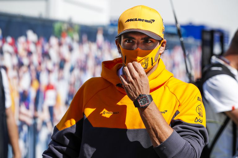 Carlos Sainz, en el Gran Premio de Austria.