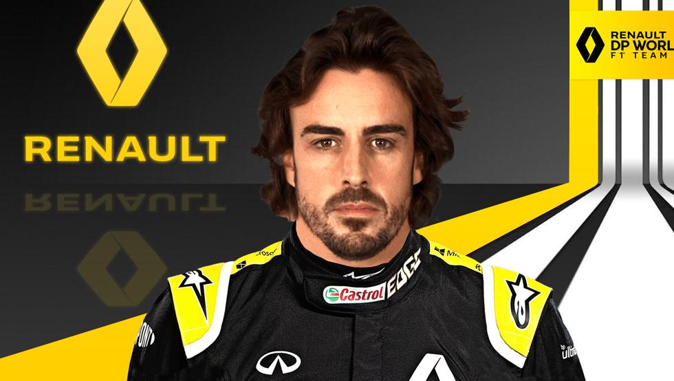 Fernando Alonso vuelve a la Fórmula 1 con Renault en 2021