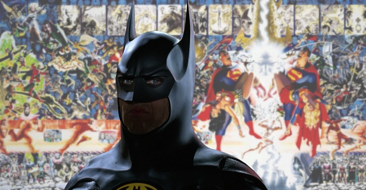 Michael Keaton Batman DC Flash Películas Crisis Evento Película
