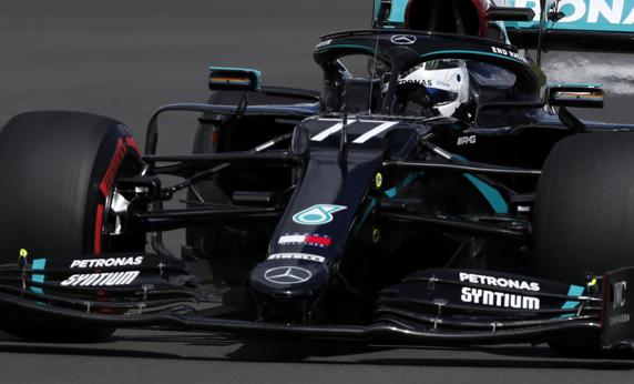 Valtteri Bottas saldrá segundo en el GP de Gran Bretaña de F1 2020