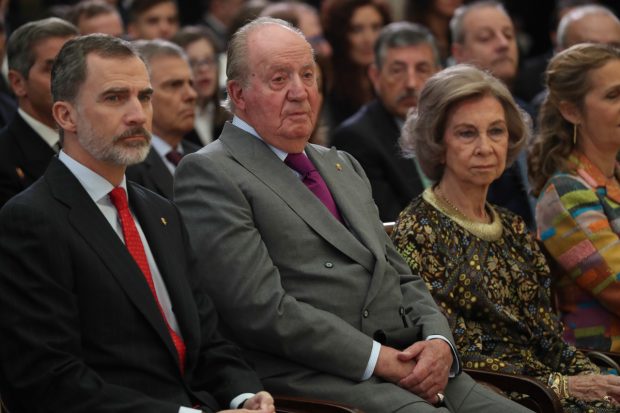 Don Juan Carlos, doña Sofía, Rey Felipe VI