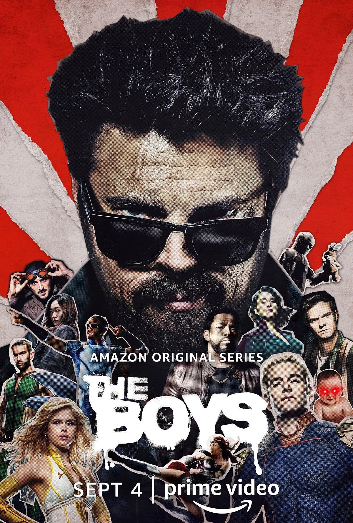 The Boys Season 2 Poster - Carnicero (Limpio)