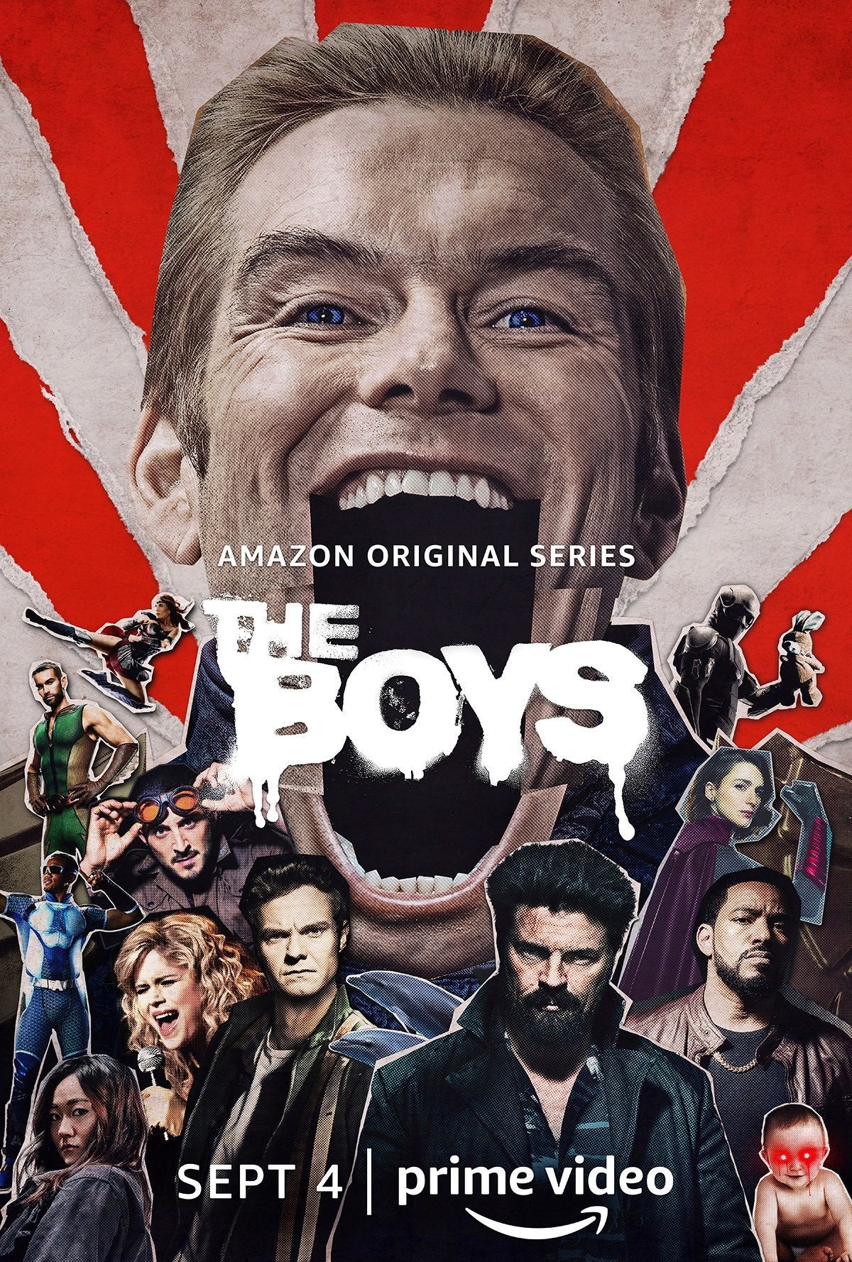 The Boys Season 2 Poster - Homelander (Limpio)