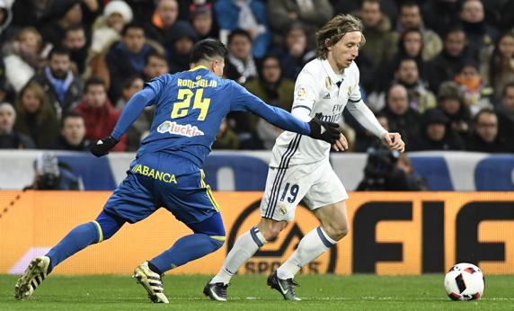 Real Madrid-Celta de Vigo. Partido ida. Cuartos. Copa del Rey 2016-2017.