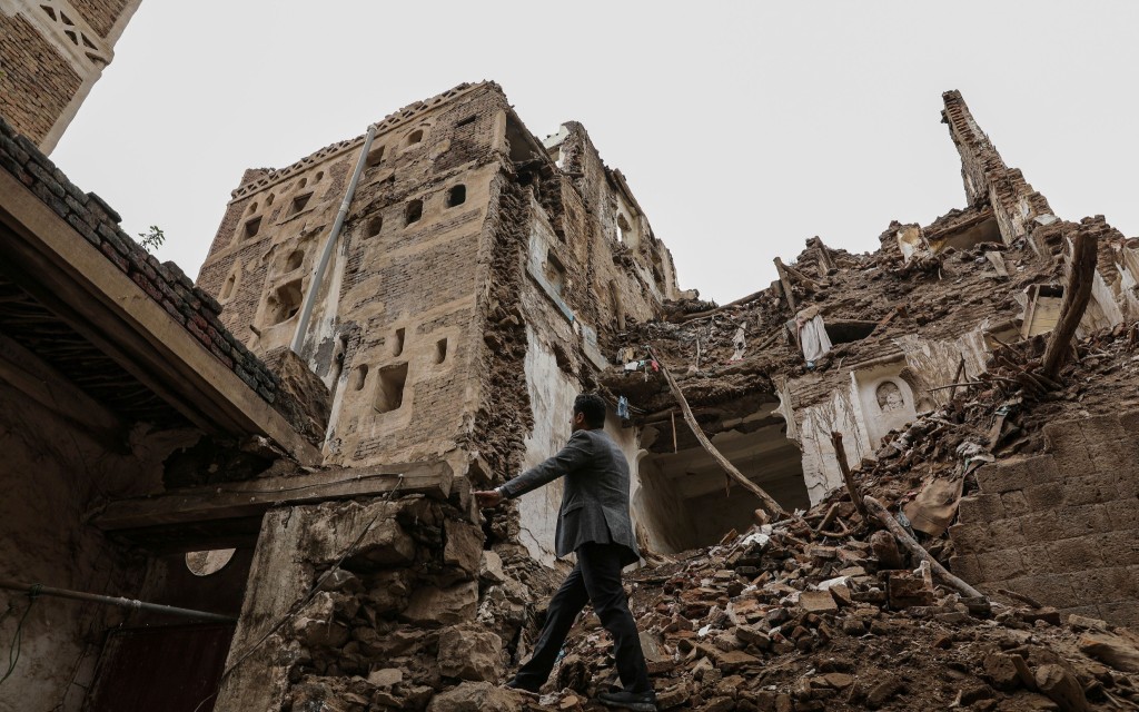 Lluvias derrumban antiguas casas de Saná, Patrimonio de la Humanidad
