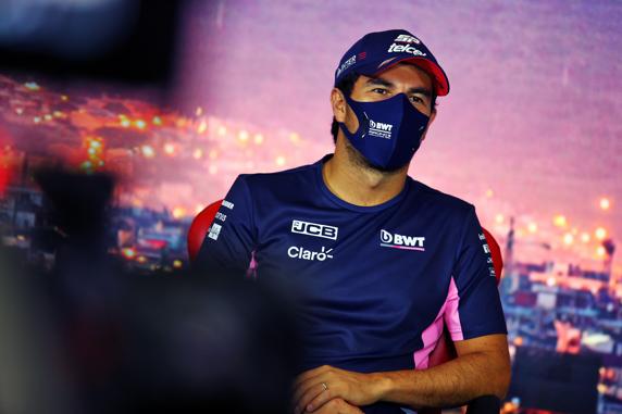 'Checo' Pérez, en el GP de España de F1 2020