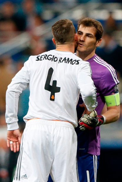 Sergio Ramos, Iker Casillas