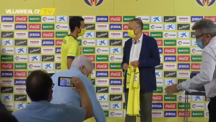 El Villarreal presenta a Dani Parejo