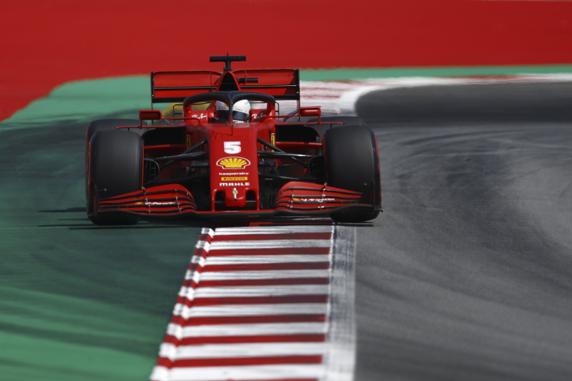 Vettel, en la clasificación del GP de España de F1 2020