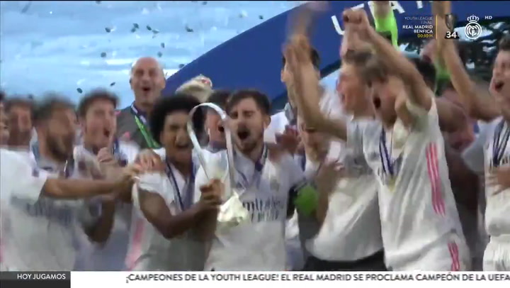 El Reall Madrid de Raúl, campeón de la UEFA Youth League