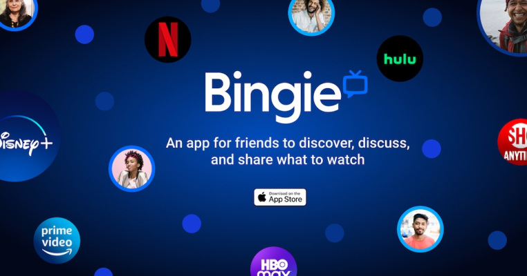 Bingie es una aplicación para todas sus recomendaciones y debates de transmisión