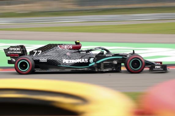 Bottas saldrá segundo en el GP de Bélgica de F1 2020
