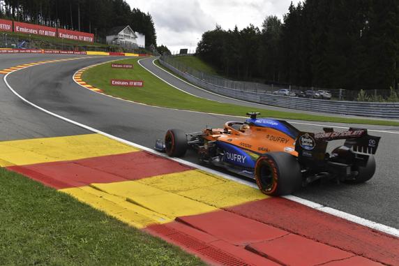 Sainz se quedó sin correr este domingo en el GP de Bélgica de F1 2020