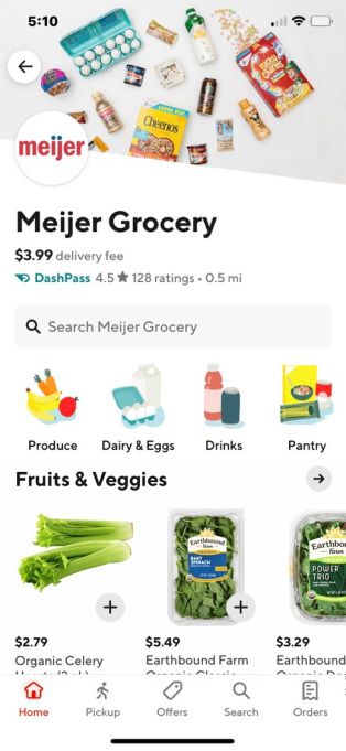 Meijer DoorDash