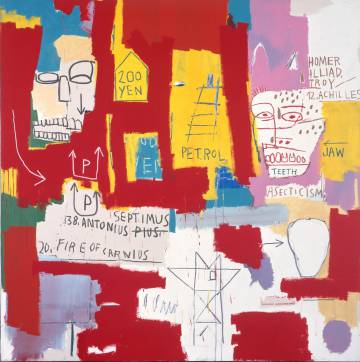 'Dos cabezas', de Basquiat, en la colección Brandhorst.