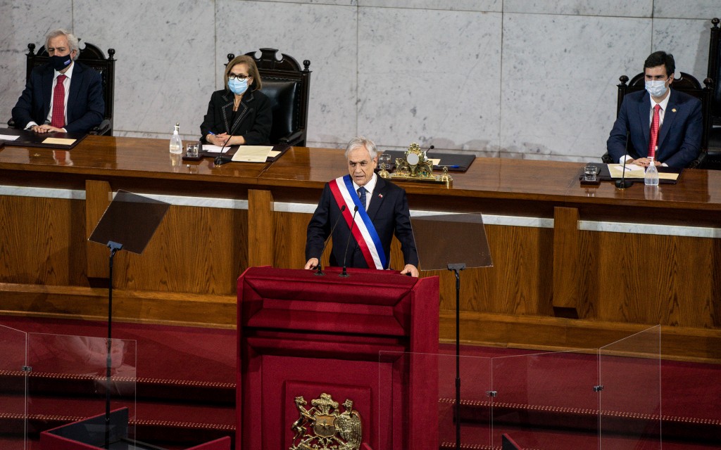 En medio de crisis Covid-19, Piñera alerta sobre ‘amenaza’ del populismo