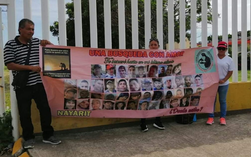 Exigen justicia e investigación familiares de personas desaparecidas en Nayarit