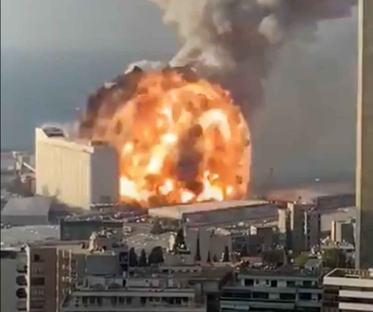 La Terrible Explosión en Beirut Líbano 2020 | Videos