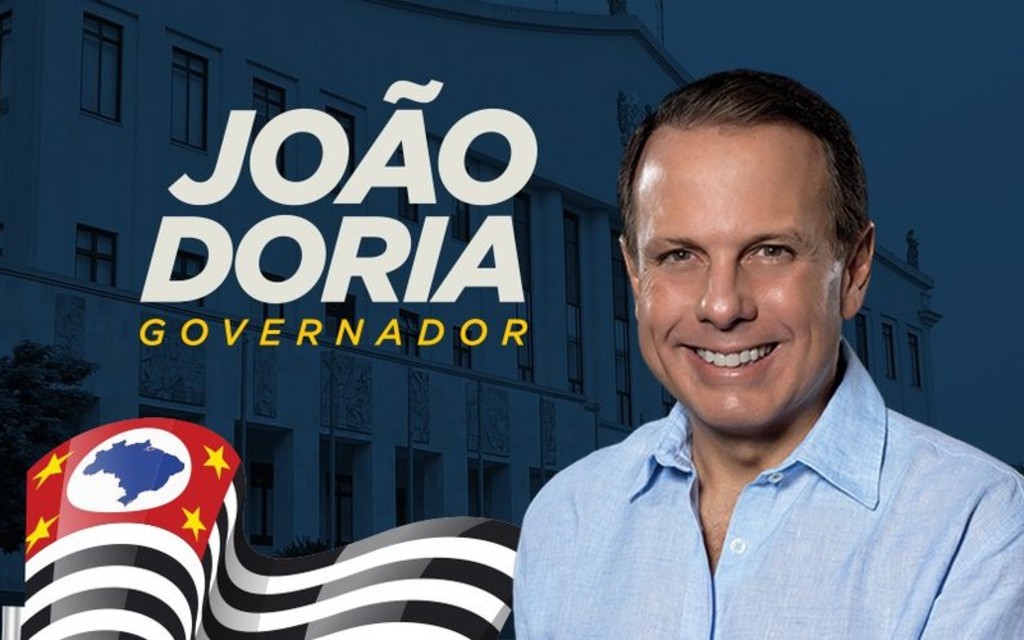 Gobernador de Sao Paulo da positivo a Covid-19