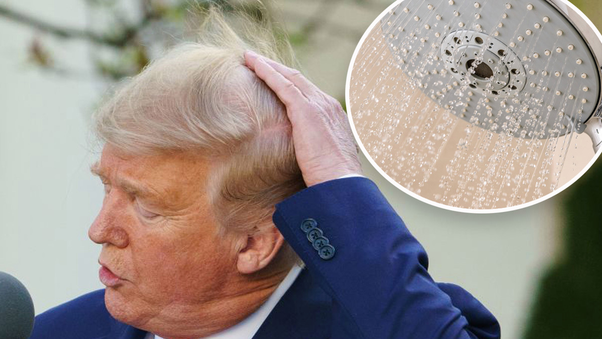 Por su cabello: Trump se quejó de las duchas y mira cómo ello te podría afectar