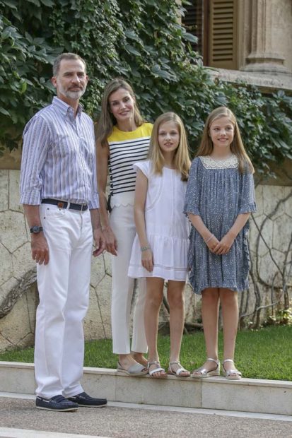 Rey Felipe, Reina Letizia, princesa Leonor, infanta Sofía